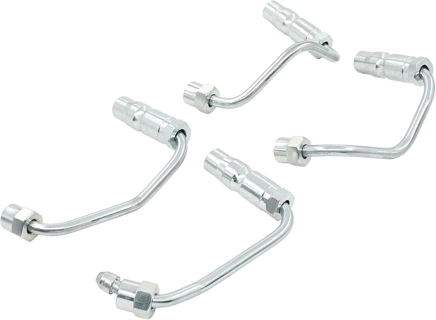Front Fuel Injector Lines Kit for Chevrolet Silverado 2500 HD 3500 GMC Sierra 2500 HD 3500 6.6 2001-2004
