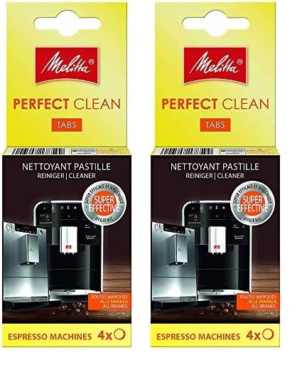 Melitta 178599 - Pastilla limpiadoras para cafeteras (Paquete de 2)