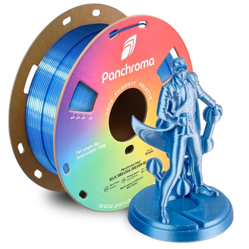 Image of Polymaker Panchroma Dual Silk PLA Filament 1.75mm, 1kg, Beluga