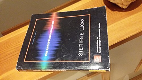 ART OF PUBLIC SPEAKING-TEXT >CUSTOM< 1259563278 Book Cover