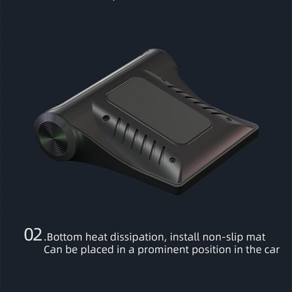Tpms Pressione dei Pneumatici con Ricarica USB Solare for Auto Wireless Nera con 4 sensori Esterni Accessori for Veicoli Pressione Pneumatici