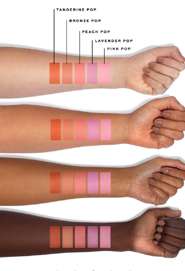 Jaclyn Cosmetics Heat Pop Matte Powder Blush Peach Pop