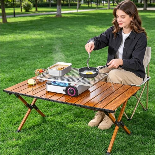 Rejilla de barbacoa para patio y hogar ideal para reuniones al aire libre 4