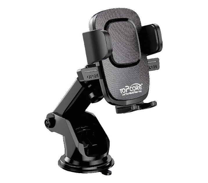TOPCOREMultifunctional 360 Degree Rotatable and Retractable Car Phone Holder Dashboard Car Mount Mobile Phone Holder