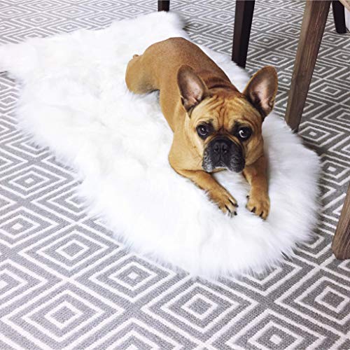 Premium Faux Australian Sheepskin Rug by LuxeLife - Cruelty-Free Eco Friendly or Decorative