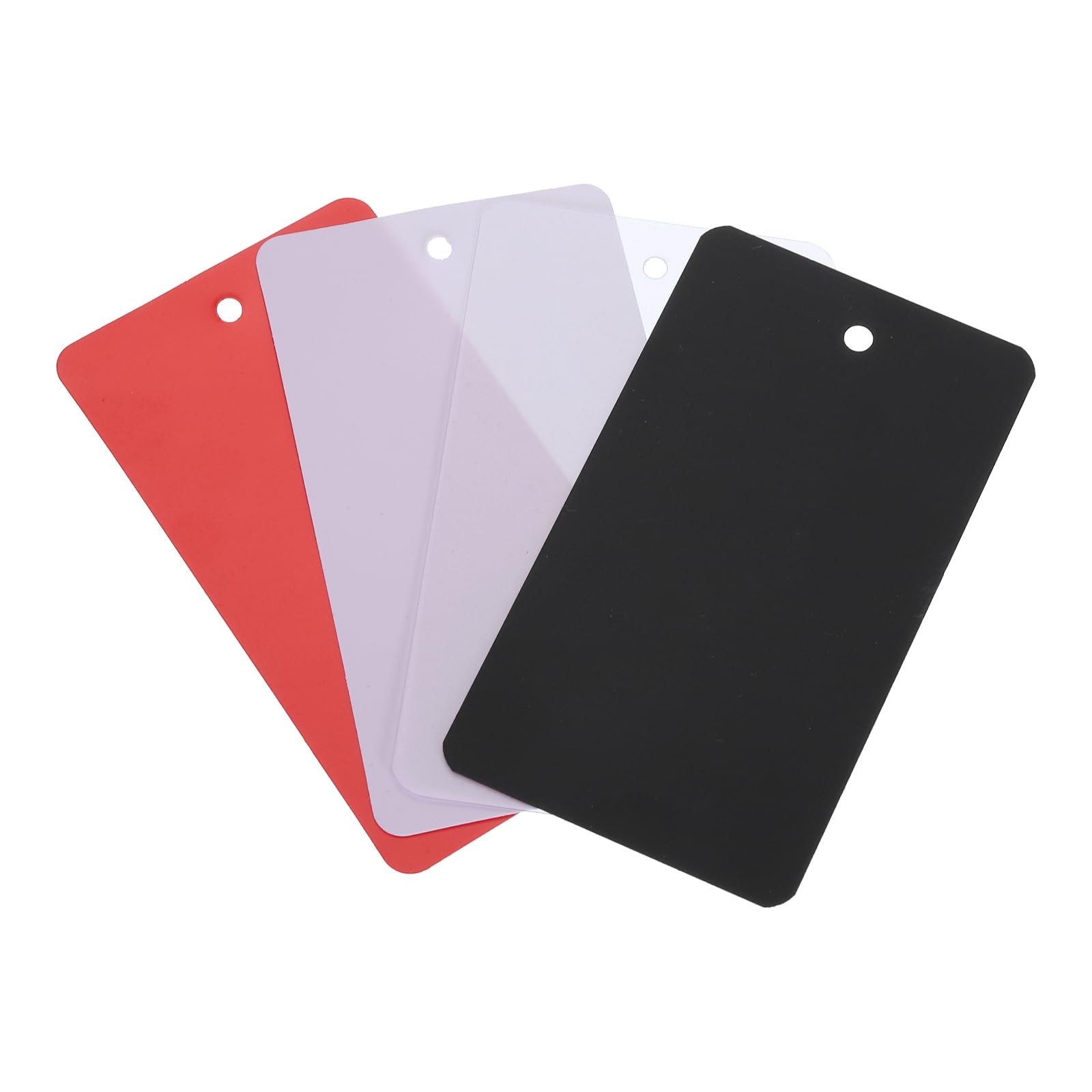 sourcing map Blank Waterproof Eyelet Hole Plastic Shipping Tags,Blank Labeling Tags for Product Identification Tags,Valve Marking,Outdoor Tagging,5x9cm/1.97x3.54 Inch,Pack of 100,Multicolored