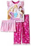 Disney Girls Multi-Princess Royal Adventures Begin with You 3-Piece Pajama Set