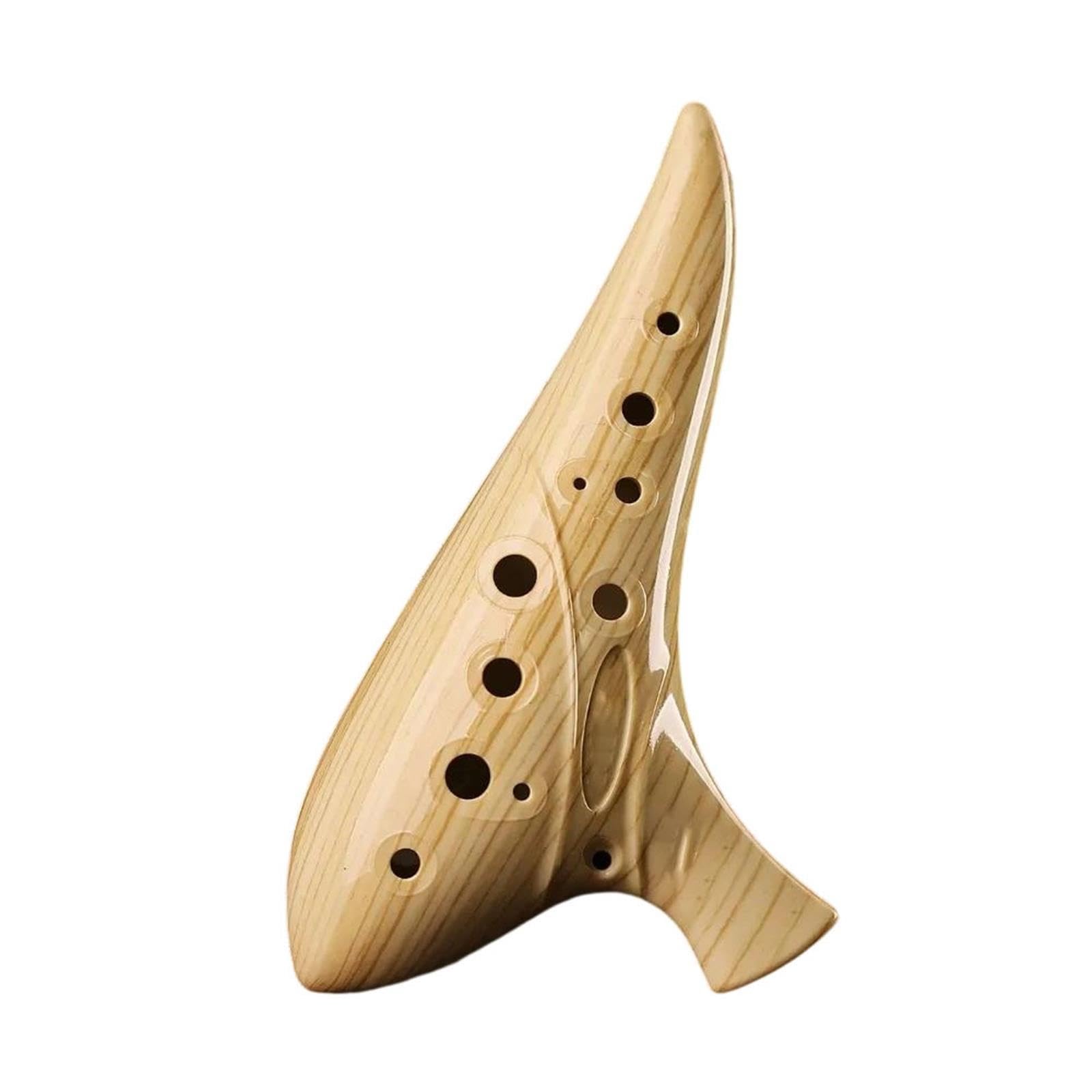 Ocarina Resina ABS Con Llave Ocarina Alto C De 12 Agujeros