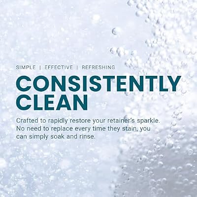 Retainer and Denture Cleansers Tablets, 8 Month Supply, Removes Bad Odors Discoloration Stains Plaque for Cleaning Invisalign Mouth Guard Night Guard and Removable Dental Appliances by M3