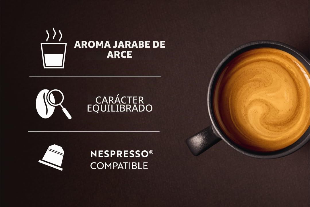 Café Royal Lungo Decaffeinato - 100 cápsulas para cafetera Nespresso, intensidad 4/10, cápsulas de café reciclables con certificación UTZ, 10 unidades (paquete de 10)
