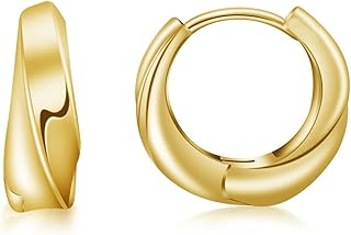 フープピアス つけっぱなし 18金 【流線形】18G 20G 金属アレルギー対応 レディース ピアス リング シンプル 普段使い デイリー オフィス 通勤 クリスマスプレゼント 女性 ジュエリー