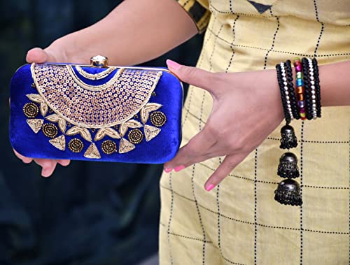 Image of For The Beautiful You Neck Embroidered Women's Clutch