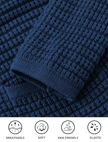 PRETTYGARDEN Women Knit Cardigan Sweaters Fall Fashion Long Sleeve Open Front Button Down Trendy Casual Jacket Winter Clothes