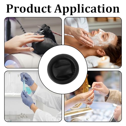 400 Pcs Black Finger Cots Large Finger Condoms Rubber Fingers Tip Covers Gloves Protectors Fingers Sleeve Thumb Cover for Handmade Crafting Painting