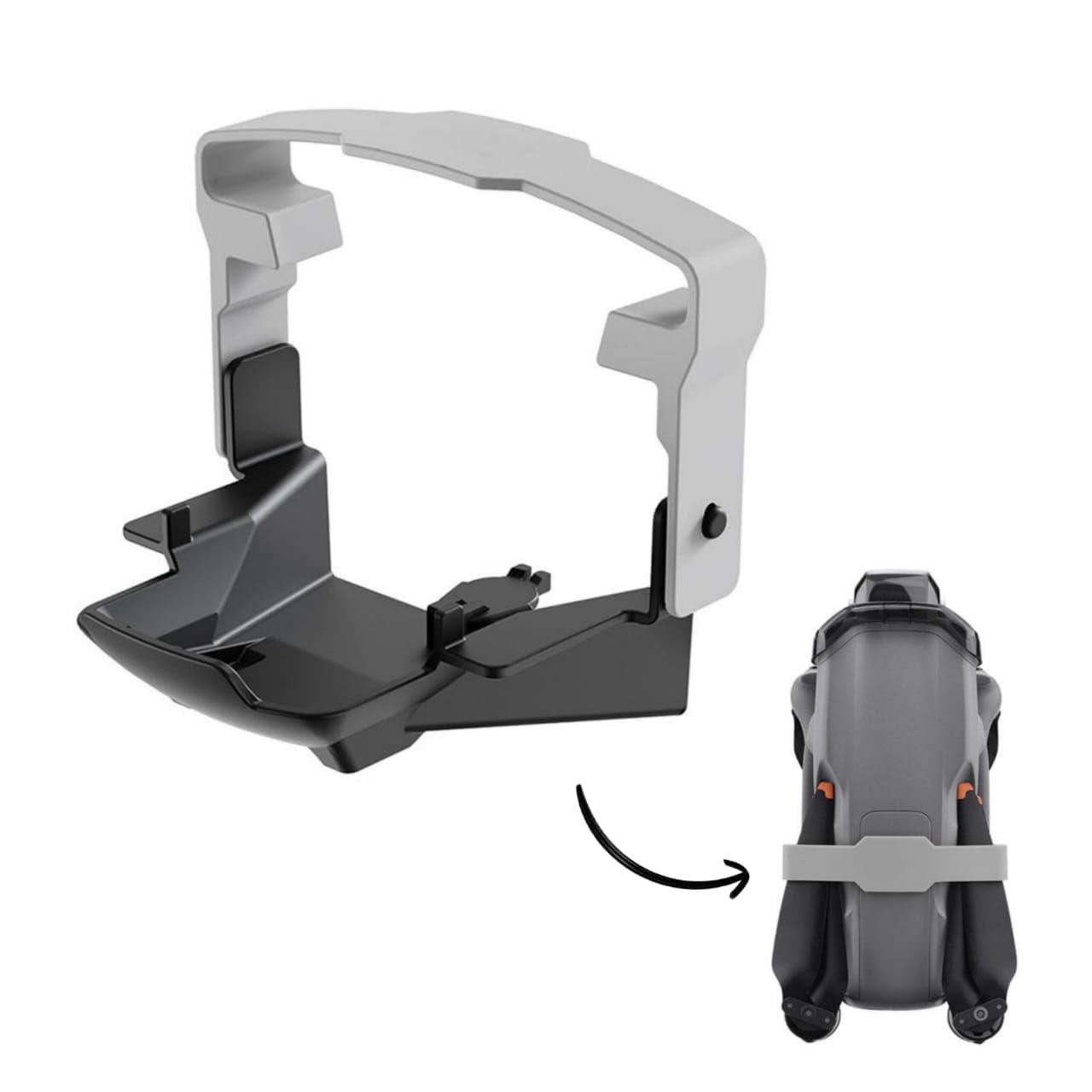 GetZget® Props Holder for Dji Mavic Air 3/ 3S propeller Protector holder travel scratch Protection Accessories (Black-Grey) (B0CTFC7QHJ) Amazon Price History, Amazon Price Tracker
