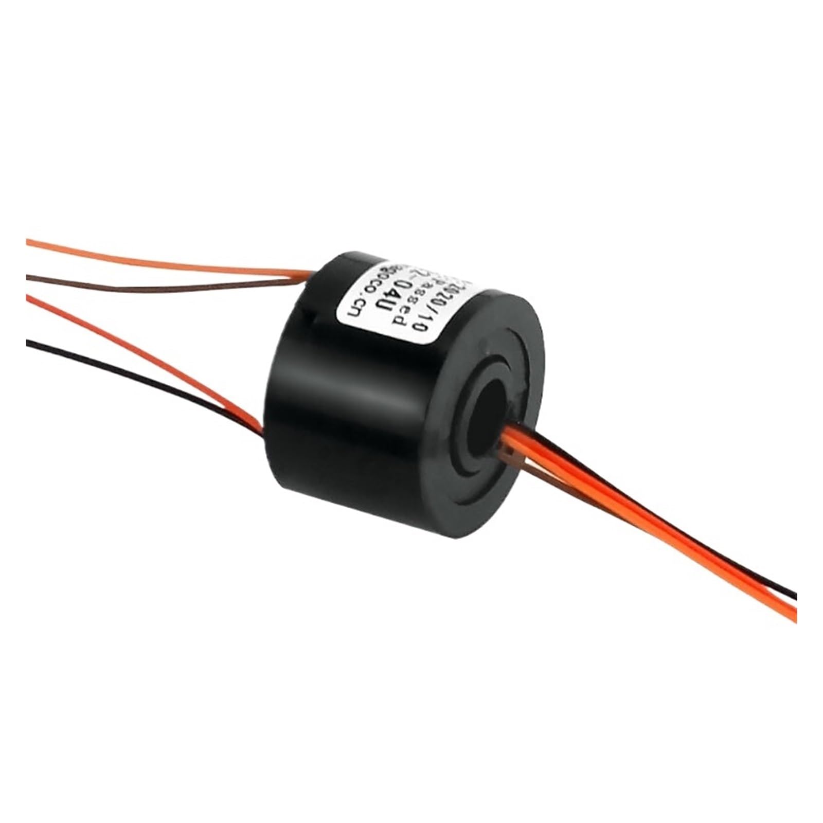 1 Pcs Ring Slip Ring 24612-way Collector Ring Conductive Ring Through Hole Slip Ring(Inner 7mm Outer 22mm -4 Way 1.5A)