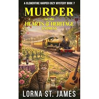 Murder on the Hearts & Heritage Express Audiobook By Lorna St. James cover art