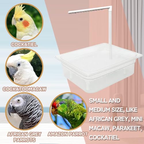 Banheira Papagaio Pássaro Chuveiro Automático com Controlador de Pressão de Água e Tubo Duplo Contém