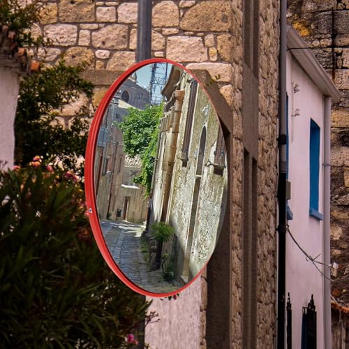 Espejo de seguridad gran angular con visión de 30cm en edificios 6