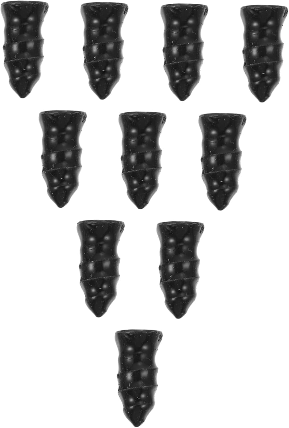 VINTORKY 20pcs Anti-Skid Nail Tire Repair Kit for Motorcycles & EVs - Easy Install Tubeless Tire Screws, Durable Black