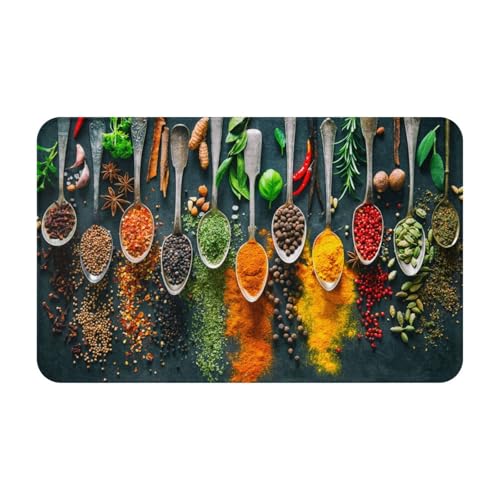 Tapete antideslizante lavable 20x31.5in blanco miniatura 1