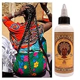 West African Castor & Alligator Pepper Hair Oil — Rosemary-Infused Formula for 4B/4C Coily & Kinky Hair; Moisturizes, Strengthens & Soothes for Fuller Longer-Looking Hair