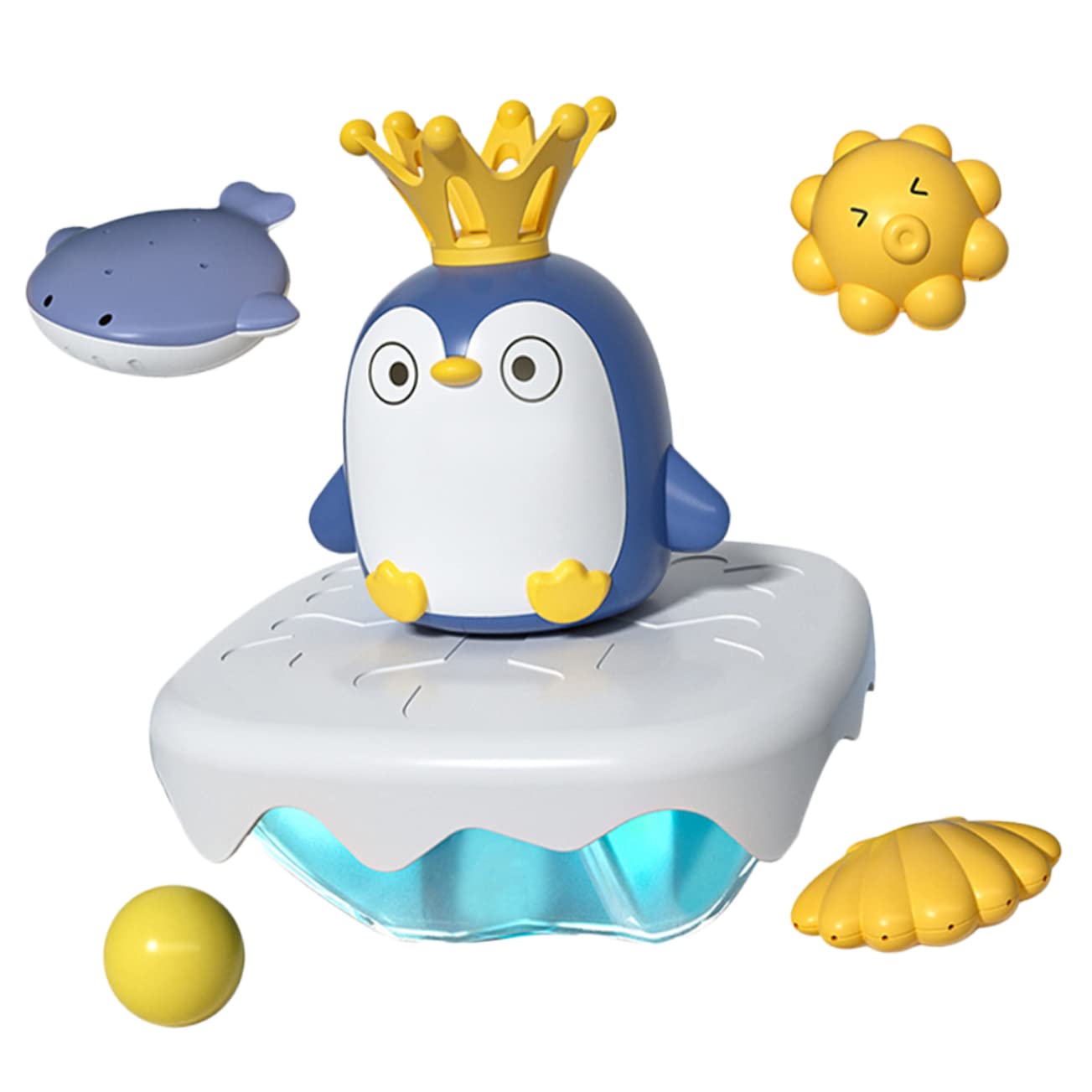 Juguetes de Baño Divertido con Aspersor de Agua para Bebés y Pequeños Juguete de Baño y Seguro para Año