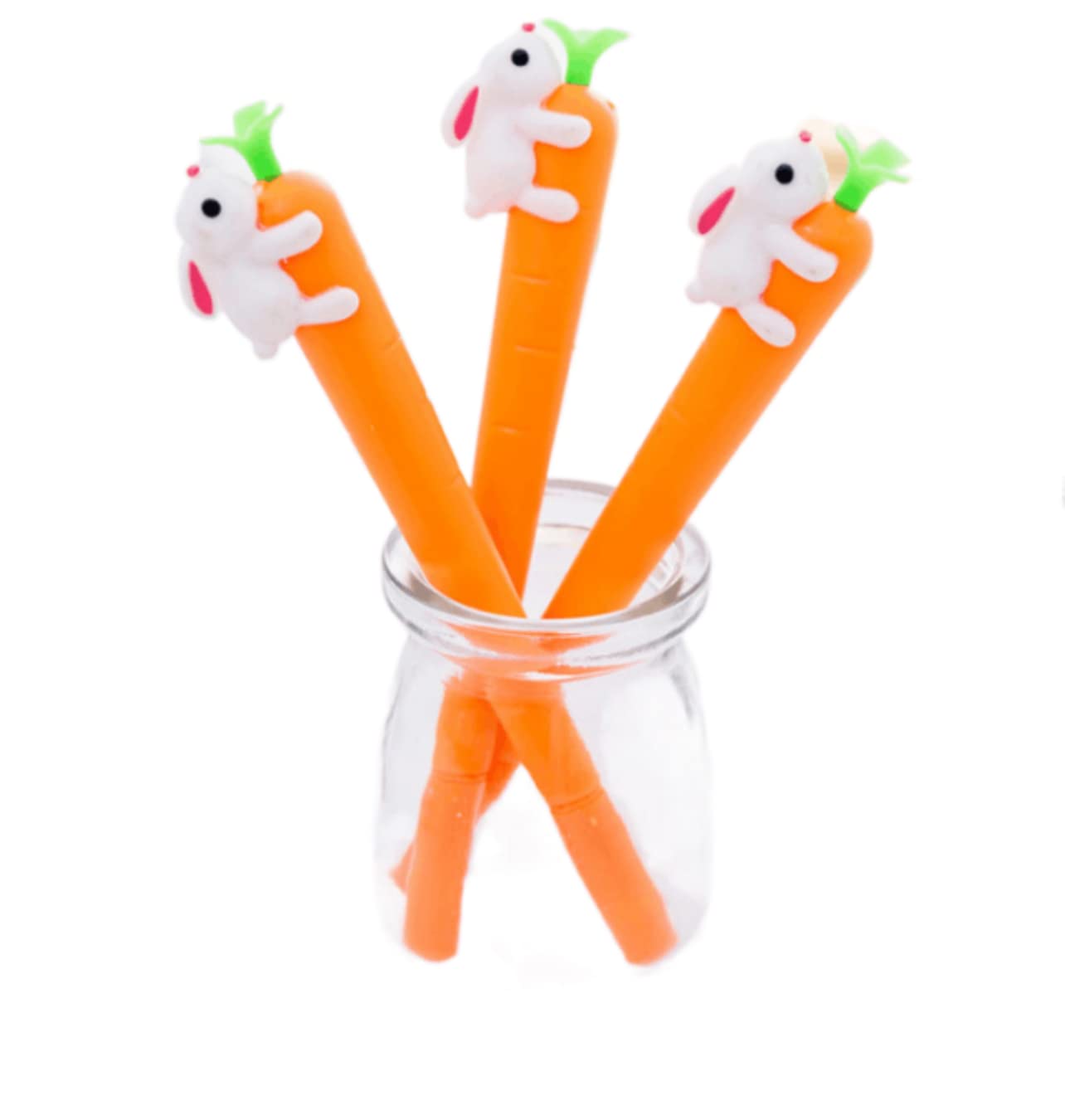 TTOA - 5 Pcs Cute Bunny Pen, Black