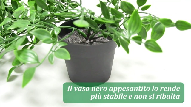 Set Di 4 Piante Finte Sospese Con Vaso – Foglie Di Eucalipto E Pothos – Per Decorazione Interni Ed Esterni – Lunghezza 70 Cm
