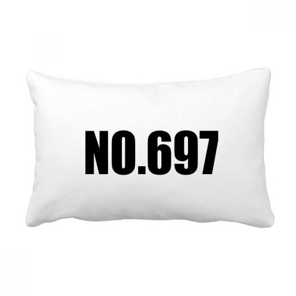 Coussin de canapé Numéro 697 Chanceux, l'idée cadeau idéale pour une crémaillère