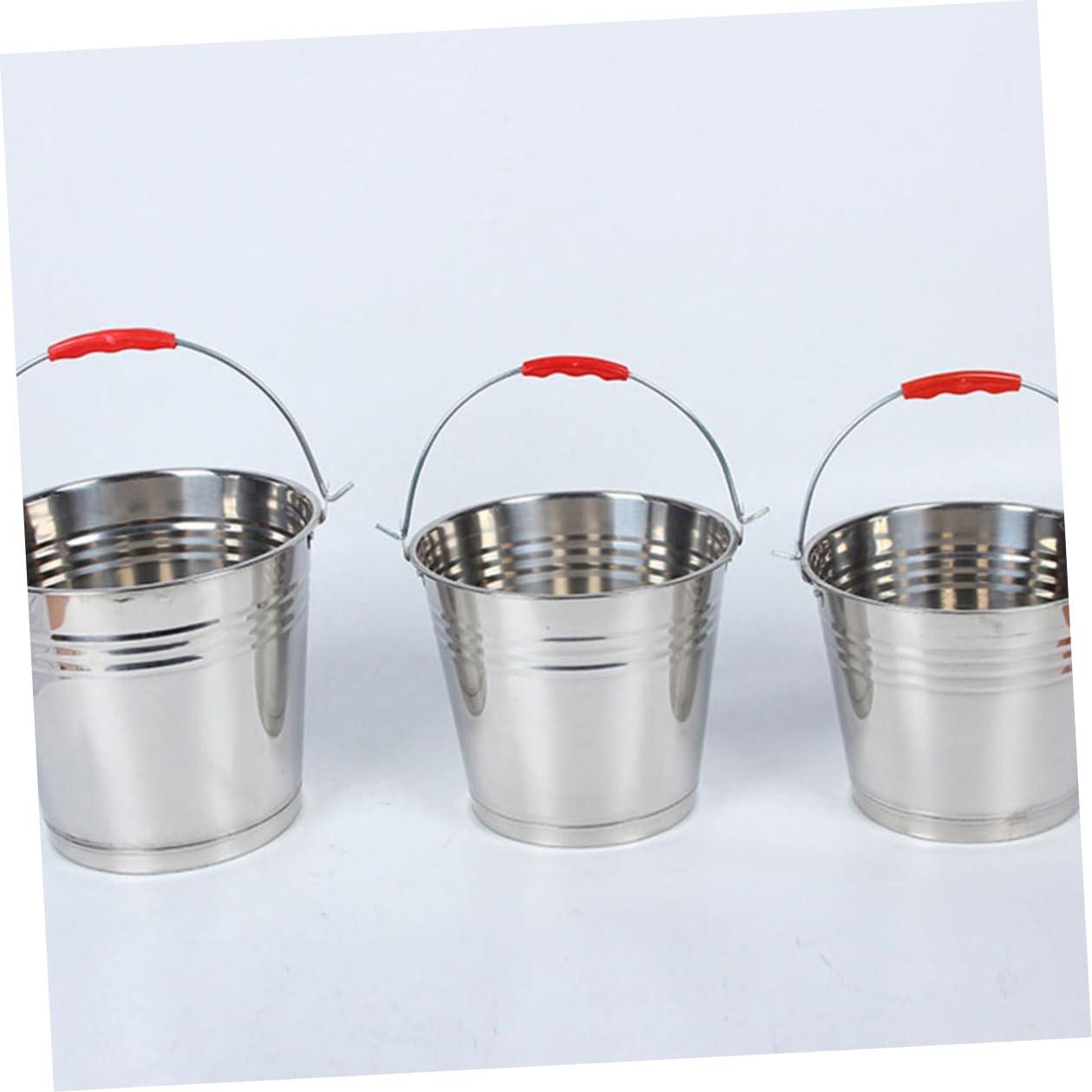 DOITOOL Cubo de Acero Inoxidable 304 de 8L con Tapa Cubo Multiusos para Almacenar Agua Leche o Hielo Portátil y Resistente Adecuado para Hogar Cocina y Uso Ganadero