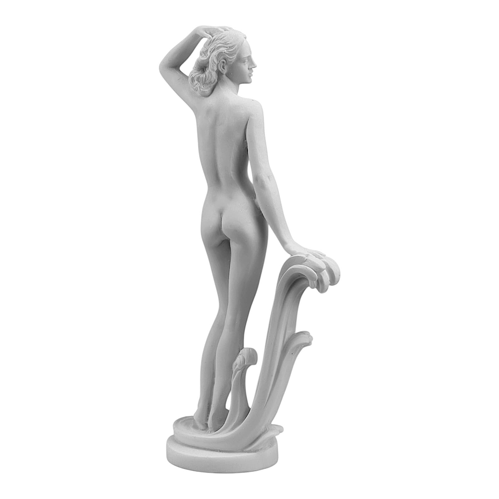 Statue en albâtre de la déesse Aphrodite Vénus Nue 30,5 cm