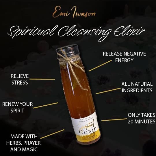 Spiritual Cleansing Bath Elixir (Soak) (Spiritual Cleansing Bath Elixir, 10oz)