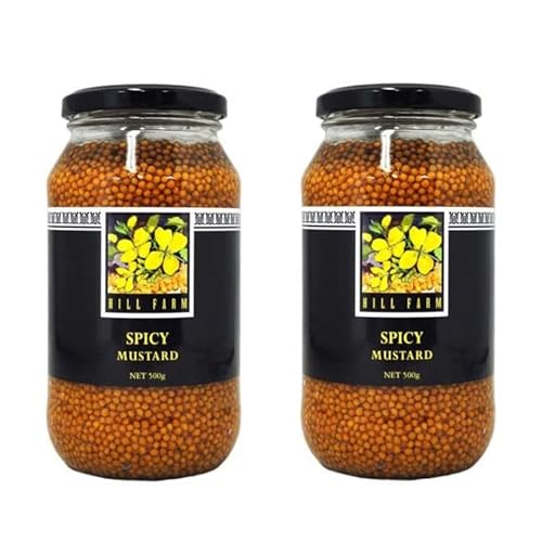 【2個セット】HILL FARM ヒルファーム スパイシー マスタード 500g
