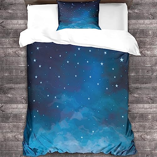 Couette légère Cosmos microfibre 3D anti-glisse avec zip lit simple