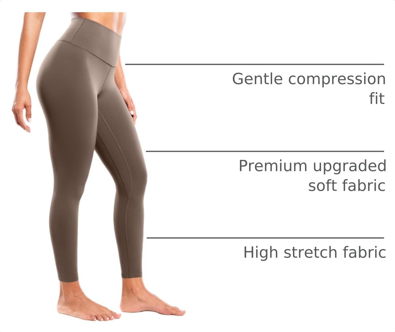 ENERBLOOM Workout Leggings for Women High Waist 21"/23"/25"/28" Yoga Pants image 3
