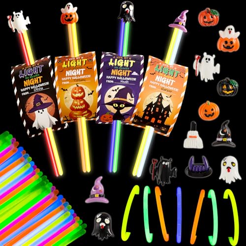gisgfim Glow Sticks With Cards