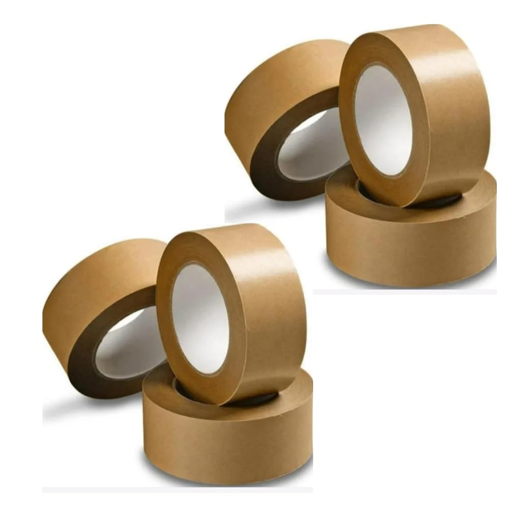 VERNIE BOPP Brown Packing Tape, 2 Inch X 100 Meters Long, Strong Heavy-Duty Industrial Shipping Packaging Tape for Moving Office and Storage (Pack Of 6 Pcs) (B0CQTP5F3P) Amazon Price History, Amazon Price Tracker