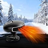 Jaaduem Calentador de Coche 12V, Ventilador para Coche