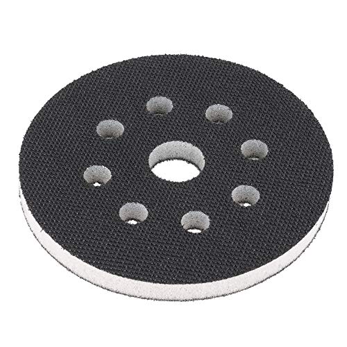 Softauflage 125mm 8-Loch aus Schaum (weich), Interface-Pad soft, Buffer Pad für Schleifteller/Polierteller und Klett-Schleifpapier - DFS