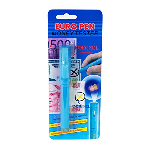 Counterfeit Money Detector Pen Banknote Tester Currency Cash Checker Marker Uv Blacklight Euro Pen Fake Dollar Bill