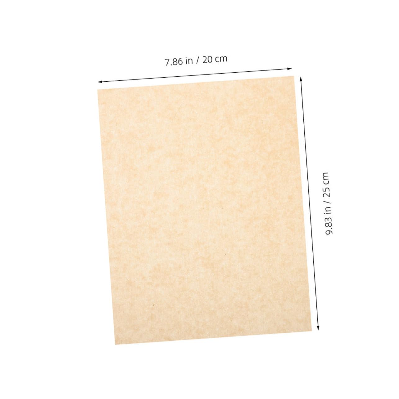 ERINGOGO 500piezas Bandeja De Horno Papel Vegetal Resistentes Grasa Papel Para Repostería Grueso Para Barbacoa Hornado y Freír