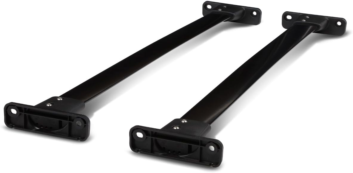 Auto Dynasty Roof Rack Cross Bars Compatible with 2005-2012 Nissan Pathfinder, 132lbs Rooftop Cargo Bars Aluminum Anti-Corrosion Roof Rails for Luggage Bike Kayak Racks