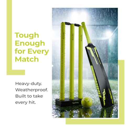 Image of Lifelong Plastic Cricket Set with Hard Plastic Cricket Bat and Soft Cricket Ball for Kids & Adults | Size 6 (32 Inch) Cricket Bat | Cricket Set for Boys & Girls Age 8 Years and Above