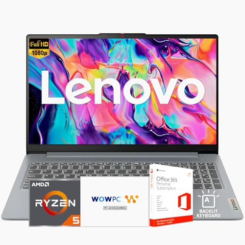 Lenovo Ideapad Slim 3 Laptop for Student & Business with Microsoft Office
