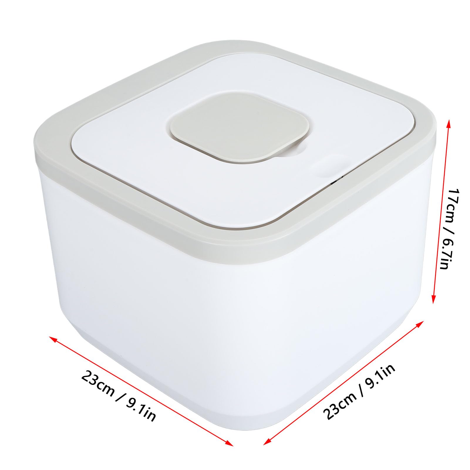 KKPLZZ Récipient à riz hermétique de grande capacité empilable avec couvercle pour farine et sucre (capacité de 5 kg)