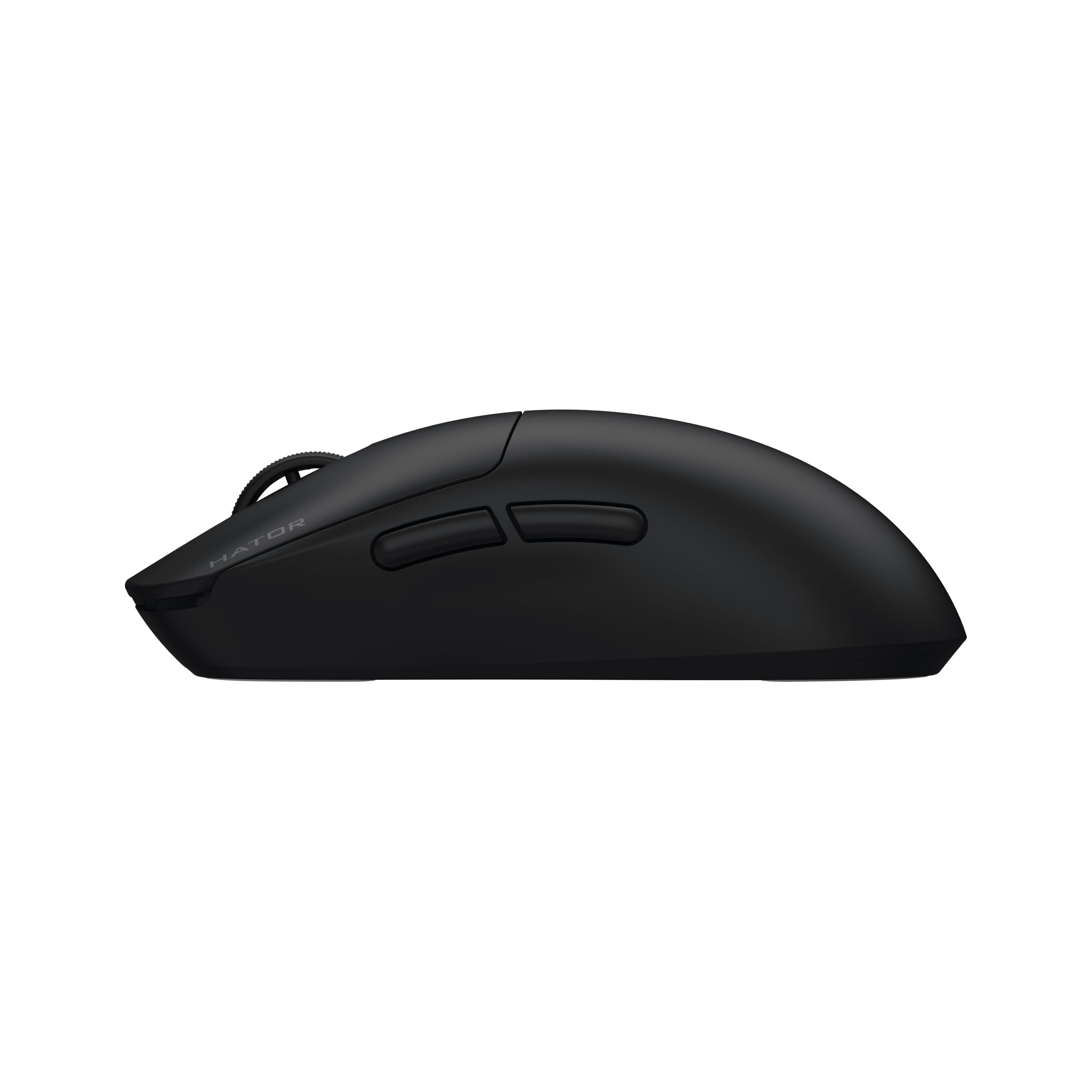 HATOR Quasar 3S ULTIMA 8K Wireless Ratón Gaming inalámbrico 46g ultraligero, compacto, PixArt PAW3950, 30000 DPI, Optical Switches 100M, 8000Hz, 2.4GHz/Bluetooth 5.4/USB-C, PTFE Skates, PC/Mac (Negro)