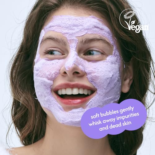 Image of Purple Rice PDRN Bubble Mask | Pore Clarifying Cleanse| Gentle Exfoliation | Clogged Pores & Rough Texture | Vegan Korean Skincare | AHA + BHA + PHA + LHA | 1.69 oz (50 g)