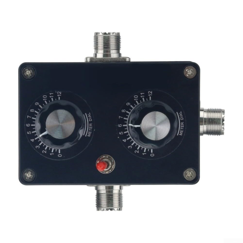 HG-20A 20W pour qrp Loop pour antenne pour radio à ondes courtes 5-30MHz Récepteur radio jambon portable de bureau Noir