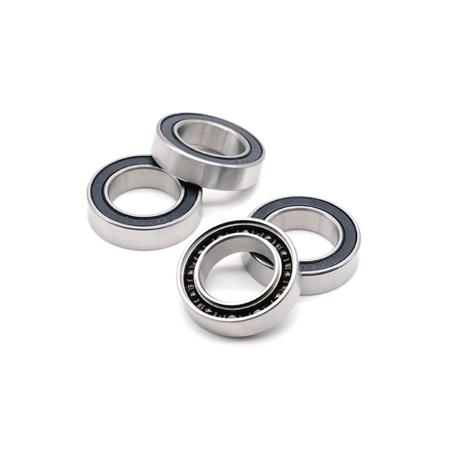 Aspectos, Rodamiento cerámico híbrido 17287RS 17 * 28 * 7mm ABEC-7 (2 uds) soportes inferiores y repuestos de bicicleta 17287 RS 2RS Si3N4 rodamiento de bolas